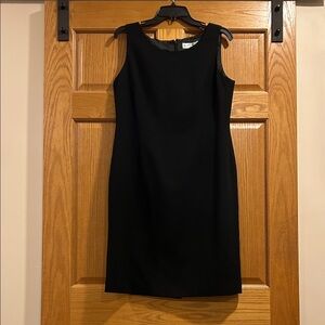 Kasper Classic “Little Black Dress” Sleeveless Sheath Dress Size 12 Petite